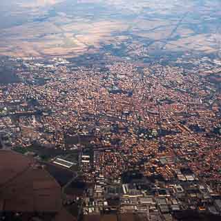 Aerial view of Vigevano