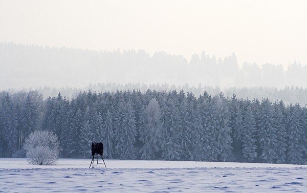 Winterlandschaft auf der schwbischen Alb