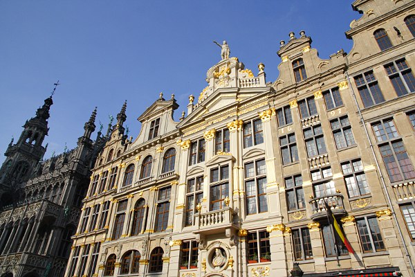 Huser am Grand Place in Brssel