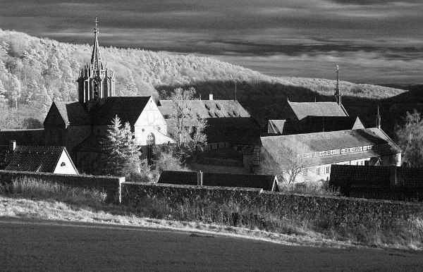 Bebenhausen, infrared photography