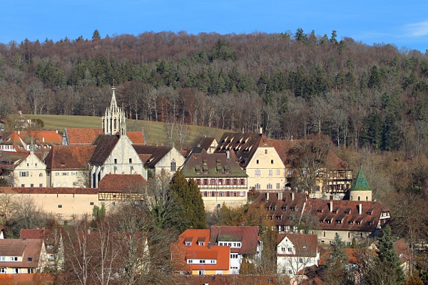 Blick auf das Kloster Bebenhausen