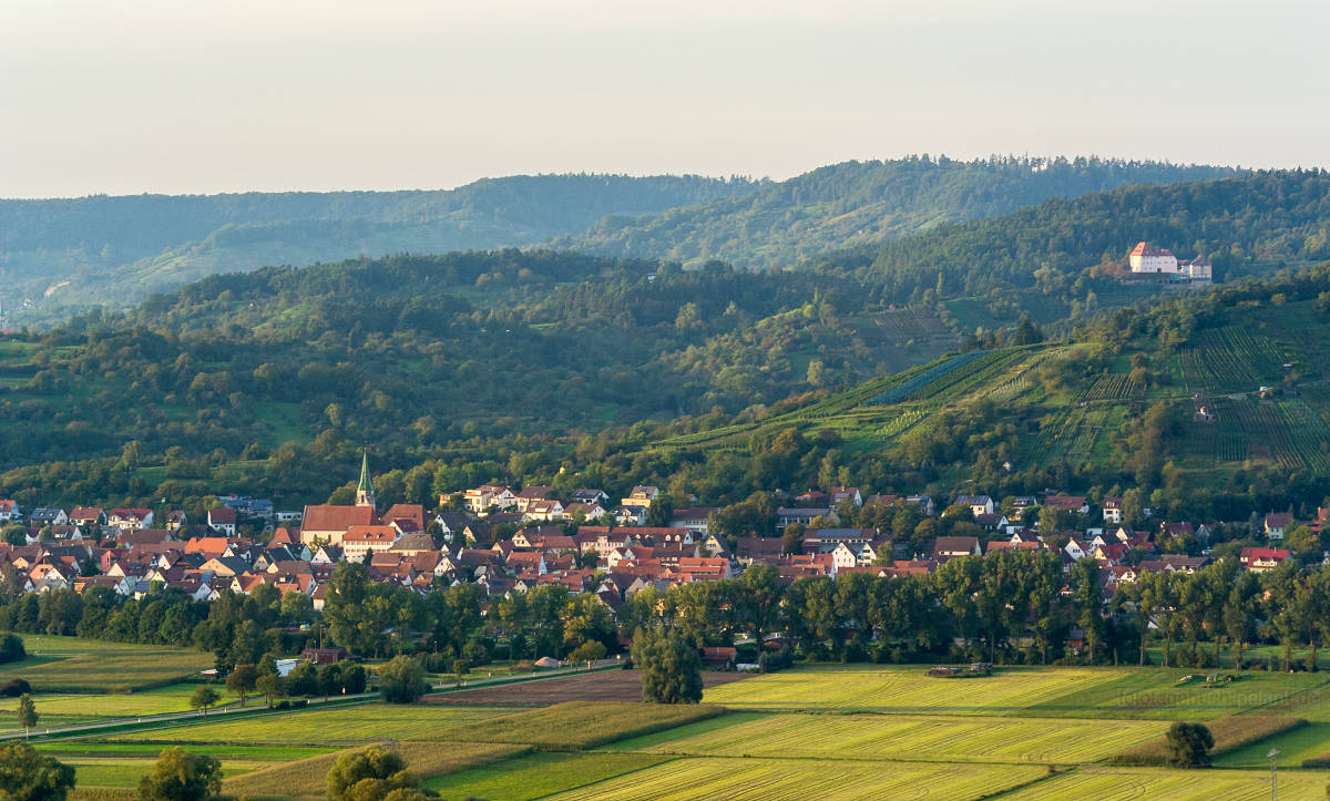 Unterjesingen and Roseck castle