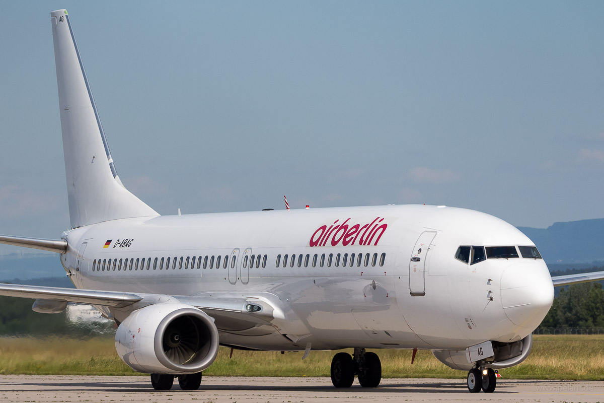 D-ABAG | Air Berlin operated by TUIfly for NIKI | Boeing 737-86J
