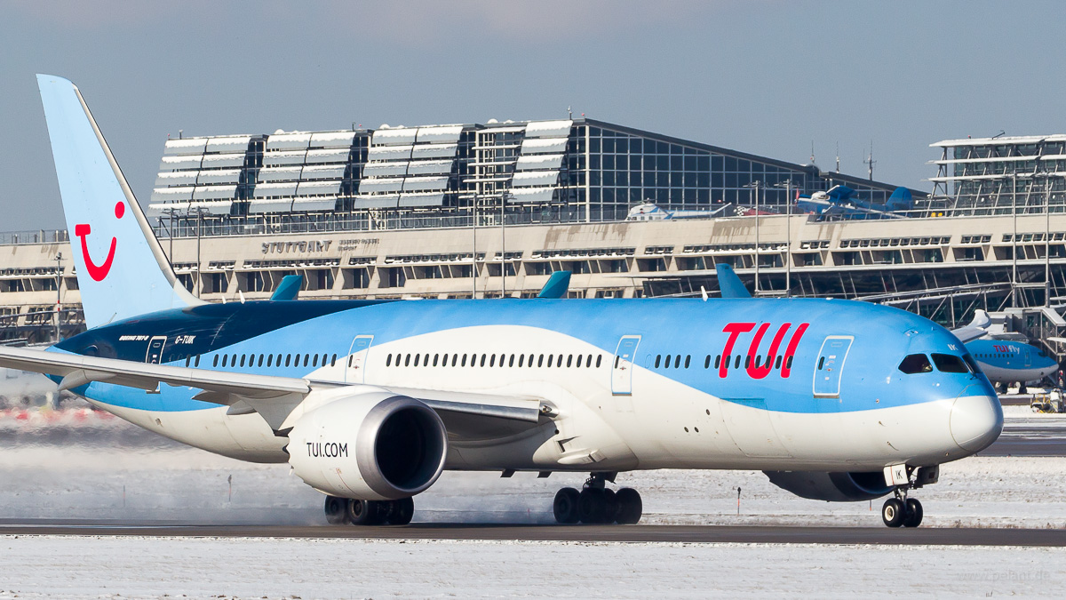 G-TUIK | TUI Airways (UK) | Boeing 787-9 at Stuttgart airport (STR)