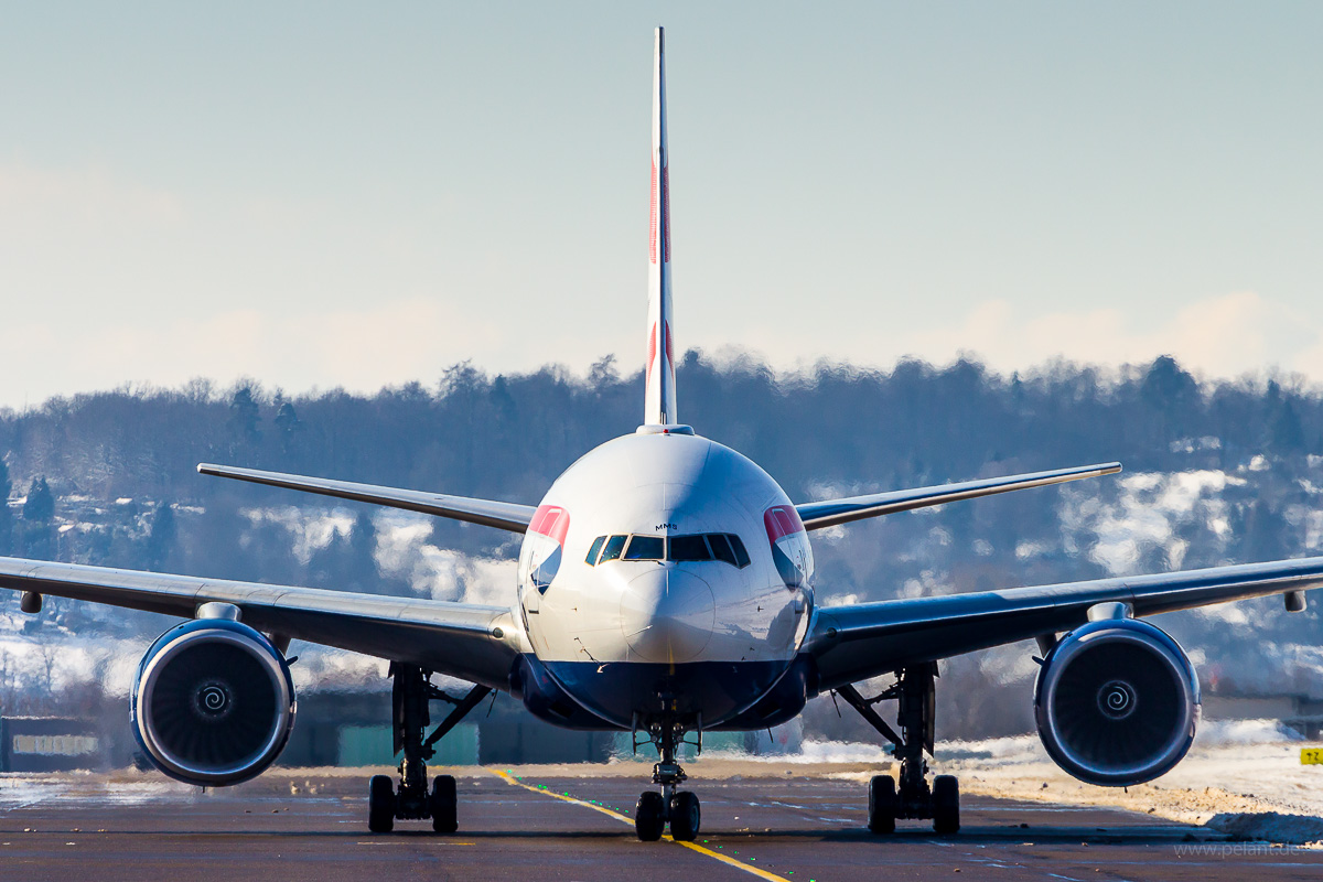 G-YMMS | British Airways | Boeing 777-236ER Cockpit frontal