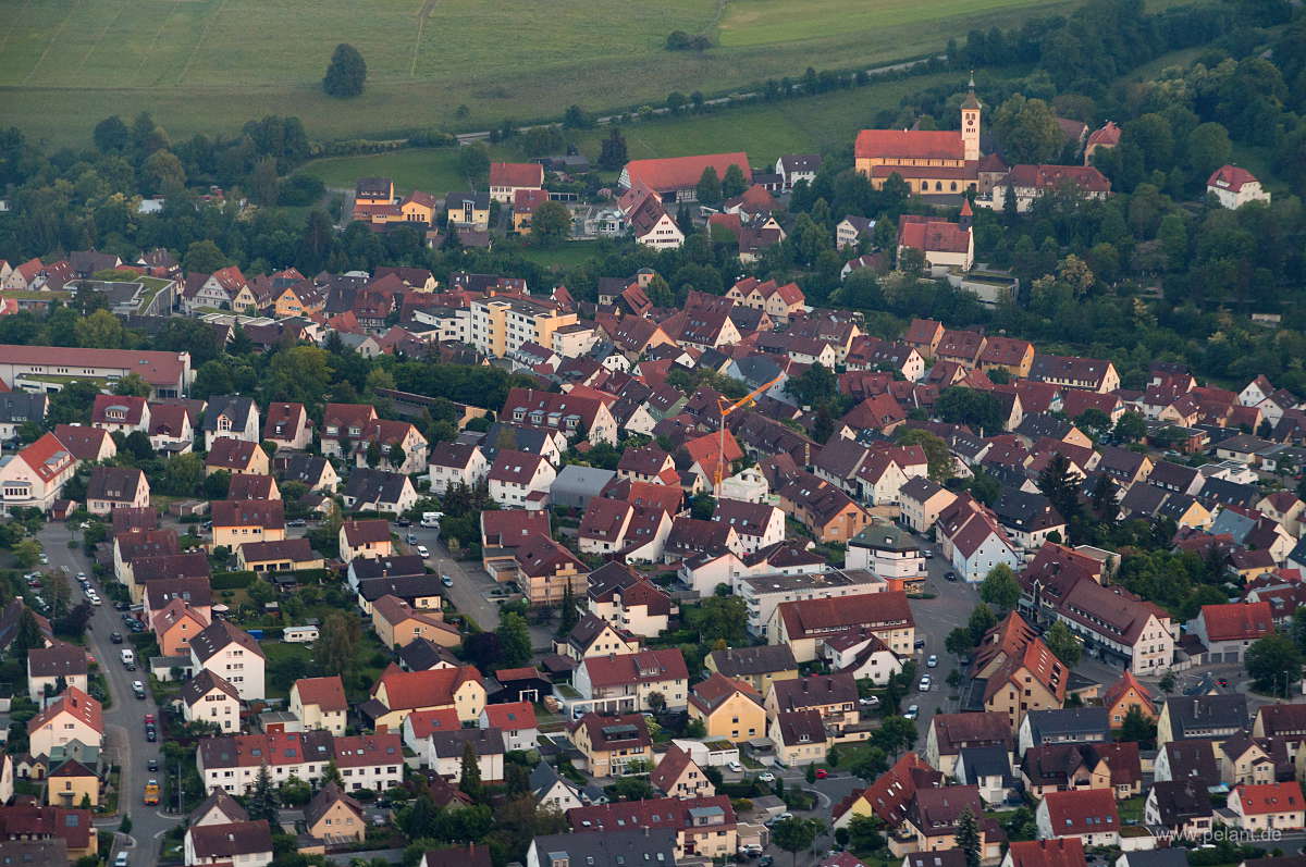 Aerial view of Denkendorf