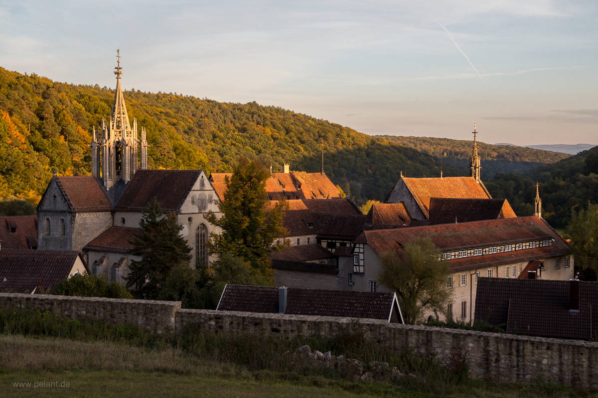 Bebenhausen monastery in the evening light