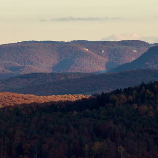 Albtrauf (edge of the Schwbische Alb) in autumn