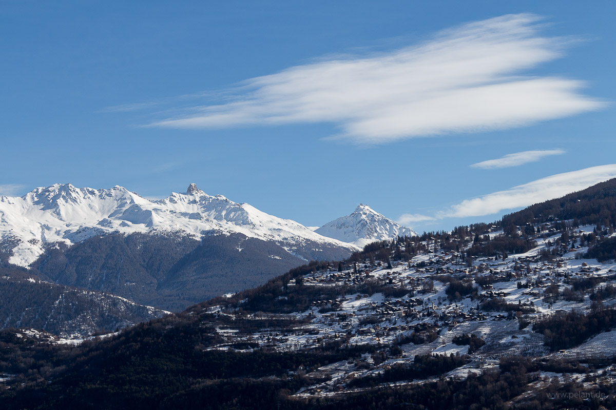 Blick vom Mont d'Orge in sdstliche Richtung