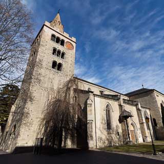 Cathdrale Notre-Dame de Sion, Auenansicht der Kathedrale von Sion