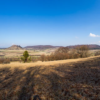 view of the Kornbhl hill on the Schwbische Alb