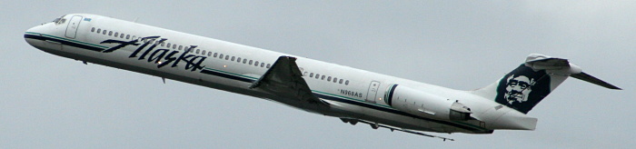 N968AS - Alaska Airlines McDonnell Douglas MD-83