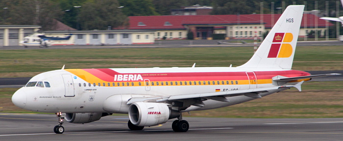 EC-HGS - Iberia Airbus A319