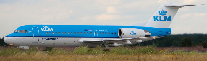PH-KZO - KLM cityhopper Fokker 70
