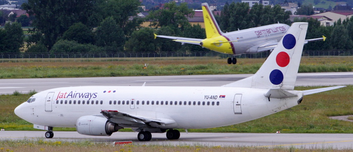 YU-AND - Jat Airways Boeing 737-300