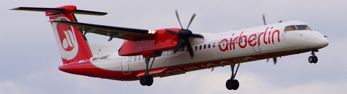 D-ABQE - Air Berlin op. by LGW Dash 8Q-400