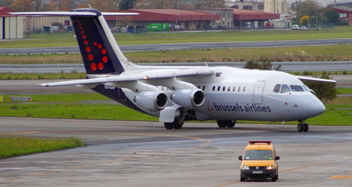OO-DJN - Brussels Airlines Avro RJ85