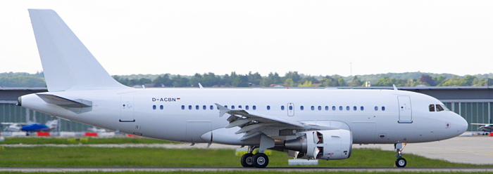 D-ACBN - DC Aviation Airbus A319