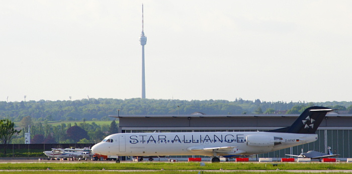 D-AFKF - Contact Air Fokker 100