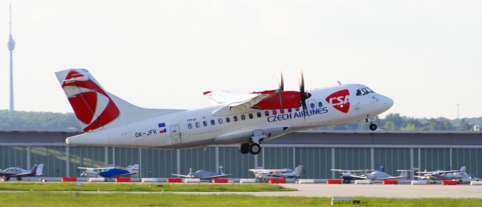 OK-JFK - Czech Airlines ATR 42-500