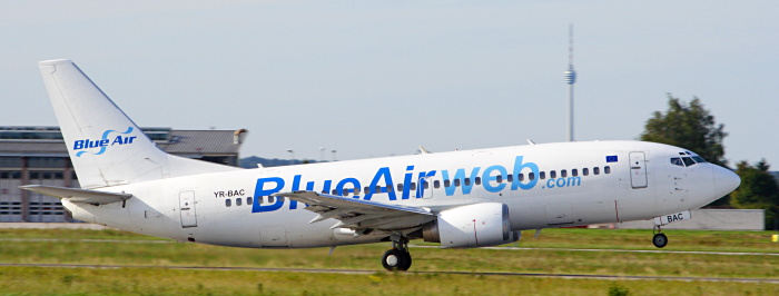 YR-BAC - Blue Air Boeing 737-300