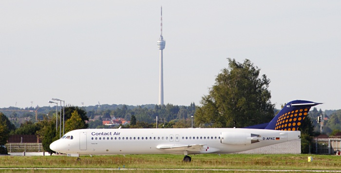 D-AFKC - Contact Air Fokker 100