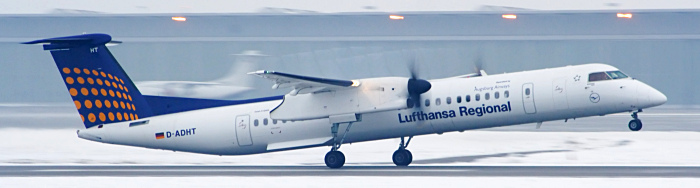 D-ADHT - Augsburg Airways Dash 8Q-400