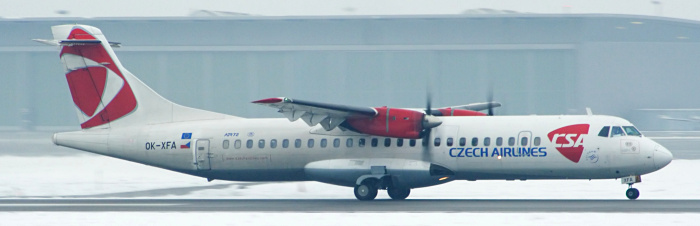 OK-XFA - Czech Airlines ATR 72