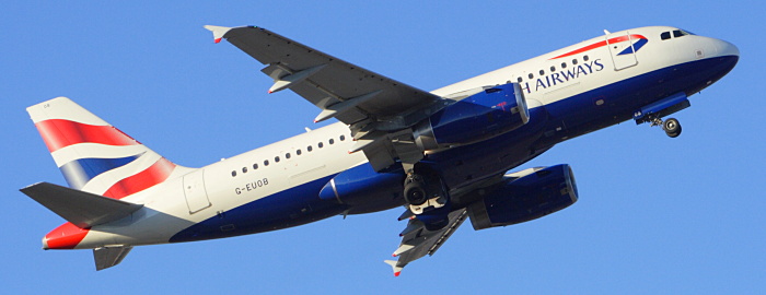 G-EUOB - British Airways Airbus A319