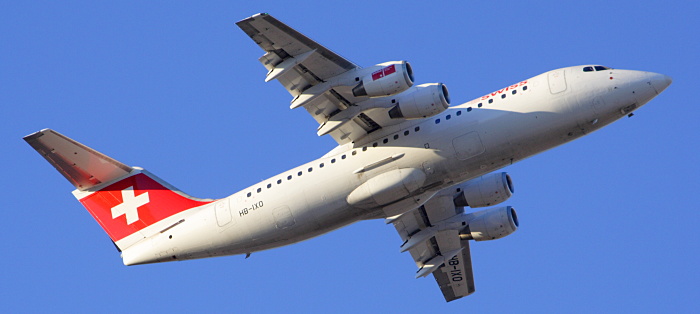 HB-IXO - Swiss European Air Lines Avro RJ100