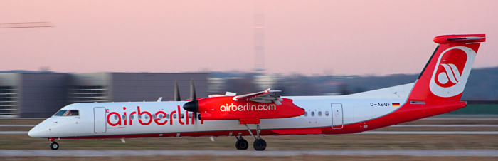 D-ABQF - Air Berlin op. by LGW Dash 8Q-400