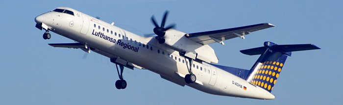 D-ADHA - Augsburg Airways Dash 8Q-400