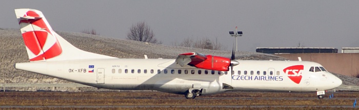 OK-XFB - Czech Airlines ATR 72