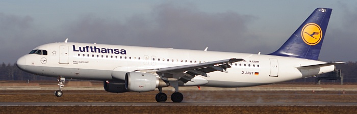 D-AIQT - Lufthansa Airbus A320