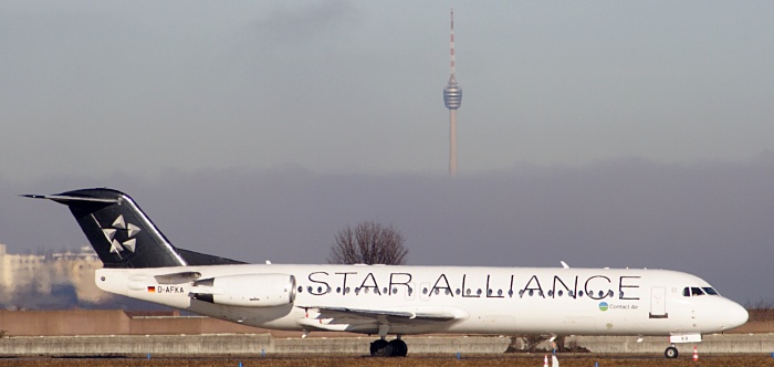 D-AFKA - Contact Air Fokker 100