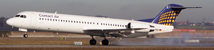 D-AFKC - Contact Air Fokker 100