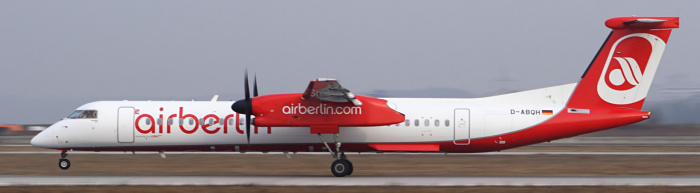 D-ABQH - Air Berlin op. by LGW Dash 8Q-400