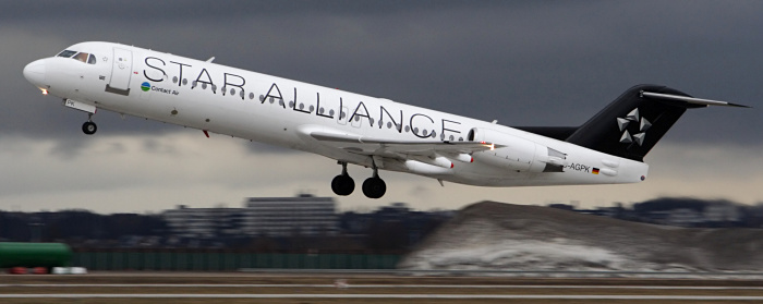 D-AGPK - Contact Air Fokker 100