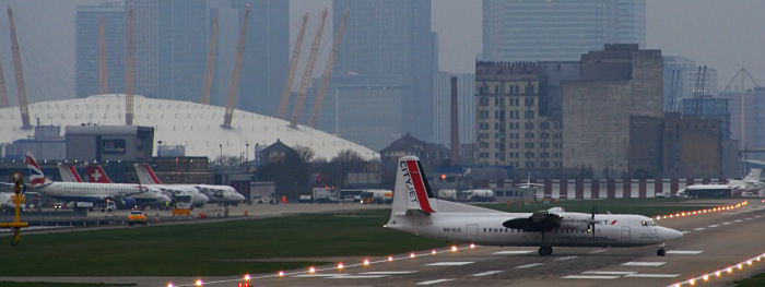 OO-VLE - CityJet Fokker 50