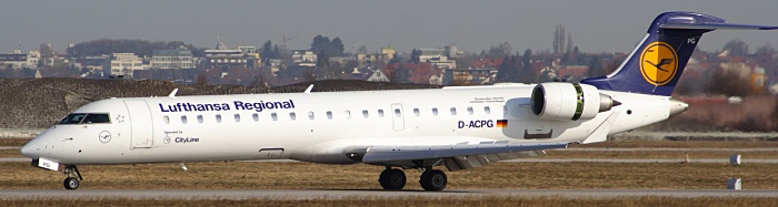 D-ACPG - Lufthansa CityLine Bombardier CRJ700