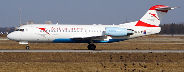 OE-LFP - Austrian arrows Fokker 70