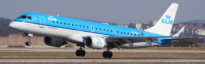 PH-EZL - KLM cityhopper Embraer 190