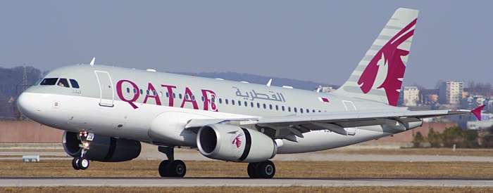 A7-CJA - Qatar Airways Airbus A319