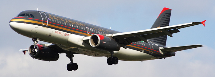 F-OHGX - Royal Jordanian Airbus A320