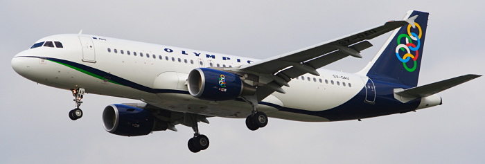 SX-OAU - Olympic Air Airbus A320