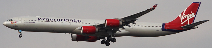 G-VFIZ - Virgin Atlantic Airways Airbus A340-600