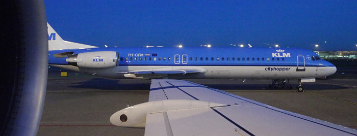 PH-OFM - KLM cityhopper Fokker 100