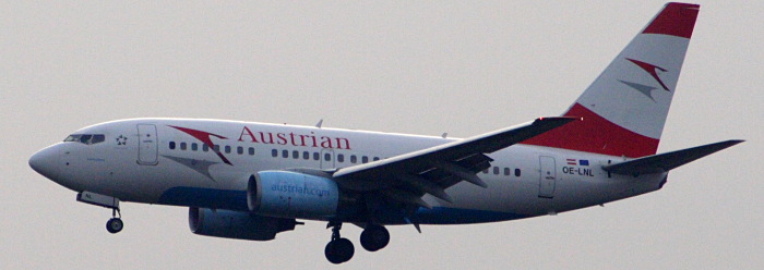 OE-LNL - Austrian Airlines Boeing 737-600