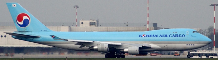 HL7400 - Korean Air Cargo Boeing 747-400 Frachter