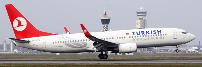TC-JFL - Turkish Airlines Boeing 737-800